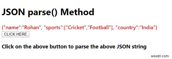 จะแปลงข้อความ JSON เป็นวัตถุ JavaScript JSON ได้อย่างไร 