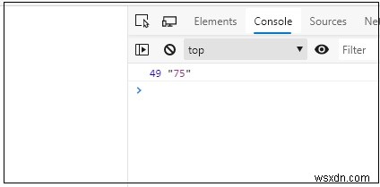 รับตัวเลขจากการป้อนข้อมูลของผู้ใช้และแสดงในคอนโซลด้วย JavaScript 