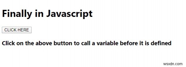 อธิบายคำสั่งสุดท้ายใน JavaScript พร้อมตัวอย่าง 