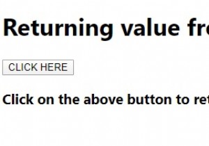 ส่งกลับค่าจากตัวสร้างใน JavaScript? 