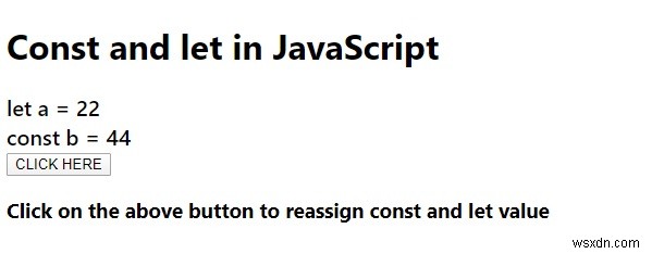 Const vs Let ใน JavaScript 