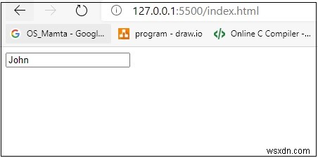 การเพิ่มข้อความค้นหาเริ่มต้นลงในช่องค้นหาใน HTML ด้วย JavaScript? 