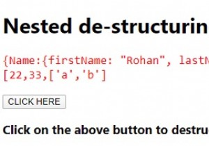 ซ้อน de-structuring ใน JavaScript 