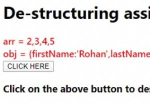 การกำหนดโครงสร้างการมอบหมายใน JavaScript 