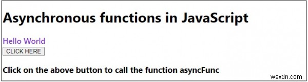 อธิบายฟังก์ชันอะซิงโครนัสใน JavaScript ด้วยตัวอย่าง 