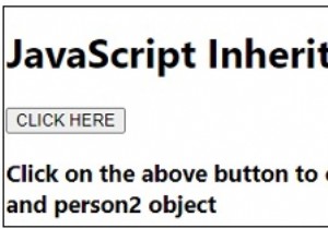 การสืบทอดใน JavaScript พร้อมตัวอย่าง 