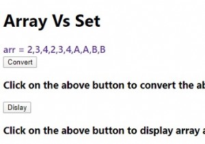 Arrays vs Set ใน JavaScript 