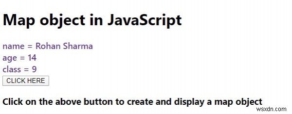 แมปวัตถุใน JavaScript 