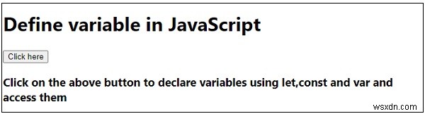 วิธีต่างๆ ในการกำหนดตัวแปรใน JavaScript 