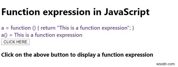 นิพจน์ฟังก์ชันใน JavaScript คืออะไร? 