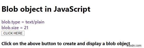 วัตถุหยดใน JavaScript 