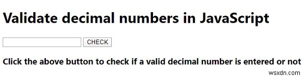 เราจะตรวจสอบตัวเลขทศนิยมใน JavaScript ได้อย่างไร 