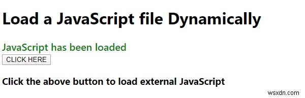 จะโหลดไฟล์ JavaScript แบบไดนามิกได้อย่างไร? 