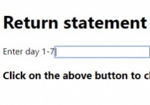 เราสามารถมีคำสั่ง return ในคำสั่งสวิตช์ JavaScript ได้หรือไม่? 