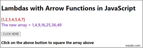 Lambdas พร้อมฟังก์ชัน Arrow ใน JavaScriptLambdas พร้อมฟังก์ชัน Arrow ใน JavaScript 