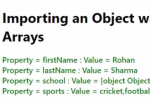จะนำเข้า Object ที่มี Sub Objects and Arrays ใน JavaScript ได้อย่างไร? 