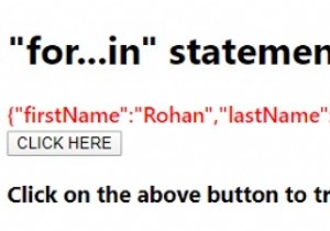 อธิบายสำหรับ...ในคำสั่งใน JavaScript? 