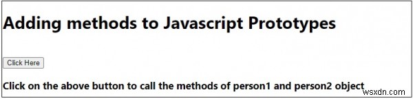 การเพิ่มวิธีการให้กับ Javascript Prototypes 