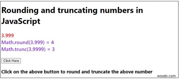 การปัดเศษและการตัดทอนตัวเลขใน JavaScript 