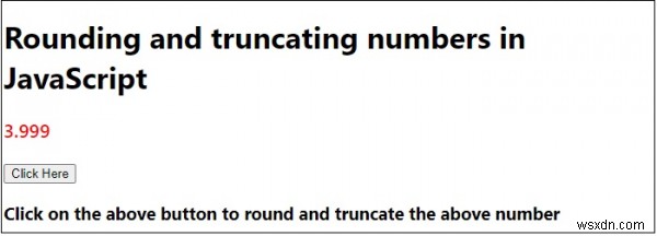 การปัดเศษและการตัดทอนตัวเลขใน JavaScript 