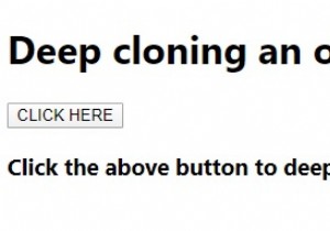 อธิบาย Deep การโคลนวัตถุใน JavaScript ด้วยตัวอย่าง 
