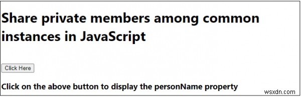 จะแบ่งปันสมาชิกส่วนตัวระหว่างอินสแตนซ์ทั่วไปใน JavaScript ได้อย่างไร 