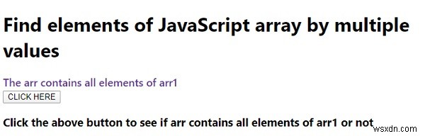 จะค้นหาองค์ประกอบของอาร์เรย์ JavaScript ด้วยค่าต่างๆ ได้อย่างไร 