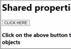 คุณสมบัติที่ใช้ร่วมกันใน JavaScript 