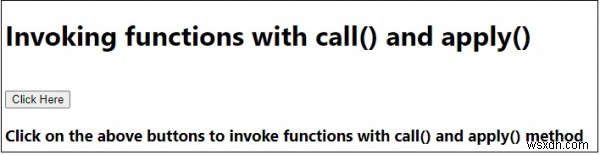 เรียกใช้ฟังก์ชันด้วย call() และ apply() ใน JavaScript 