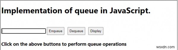 การใช้งานคิวใน JavaScript 