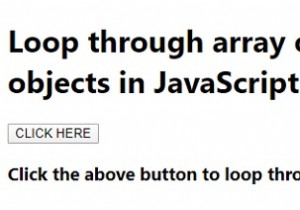 เราจะวนซ้ำอาร์เรย์ของอาร์เรย์ที่มีวัตถุใน JavaScript ได้อย่างไร 