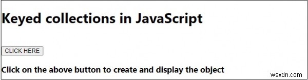 คีย์คอลเลกชันใน JavaScript 