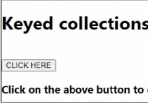 คีย์คอลเลกชันใน JavaScript 