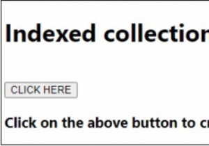 คอลเลกชันที่จัดทำดัชนีใน JavaScript 