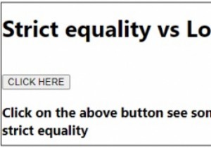 ความเท่าเทียมกันอย่างเข้มงวดและความเท่าเทียมกันหลวมใน JavaScript 