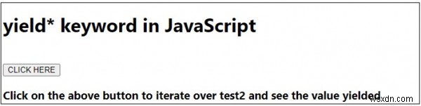 นิพจน์ผลตอบแทน*/คำหลักใน JavaScript 