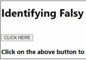 การระบุค่าเท็จใน JavaScript 