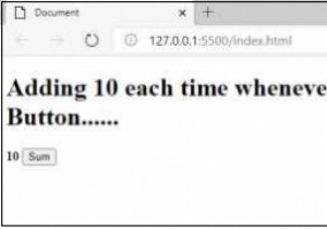 ฟังก์ชัน JavaScript Sum เมื่อคลิกปุ่ม 