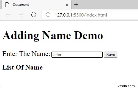 ฉันจะเพิ่มบรรทัดใหม่ใน Unordered List (UL) จาก JavaScript ได้อย่างไร 