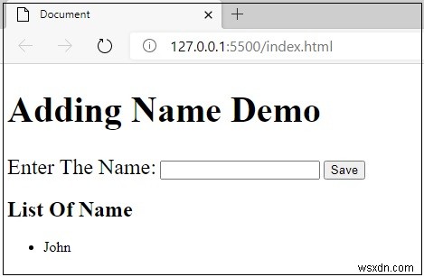 ฉันจะเพิ่มบรรทัดใหม่ใน Unordered List (UL) จาก JavaScript ได้อย่างไร 