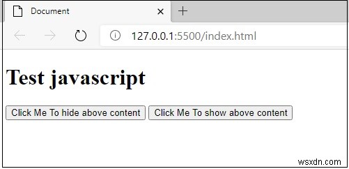 ลบและเพิ่มแท็ก HTML ใหม่ด้วย JavaScript? 