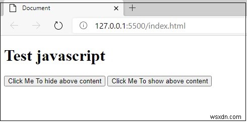 ลบและเพิ่มแท็ก HTML ใหม่ด้วย JavaScript? 