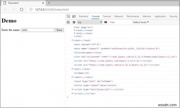 JavaScript:จะวนซ้ำองค์ประกอบ DOM ทั้งหมดบนหน้าและแสดงผลบนคอนโซลได้อย่างไร 