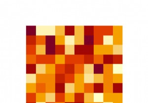 จะสร้างภาพของเมทริกซ์พิกเซลใน R ได้อย่างไร? 