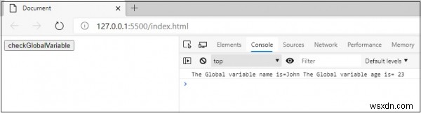 สร้างตัวแปรส่วนกลางใน jQuery นอกฟังก์ชั่น document.ready? 