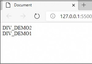 วิธีการตั้งค่าตำแหน่ง div ที่สัมพันธ์กับ div อื่นใน JavaScript 