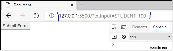 เปลี่ยนค่าของการป้อนข้อมูลในแบบฟอร์มส่งใน JavaScript? 