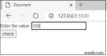 ตรวจสอบว่าอินพุตเป็นตัวเลขหรือตัวอักษรใน JavaScript หรือไม่ 