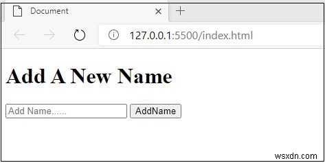 จะเพิ่มและลบชื่อบนปุ่มคลิกด้วย JavaScript ได้อย่างไร? 