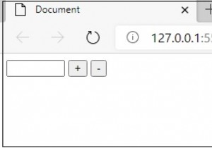 สร้างการเพิ่มขึ้นทีละน้อยพร้อมปุ่มลบโดยทางโปรแกรมสำหรับหมายเลขประเภทอินพุต HTML ใน JavaScript 